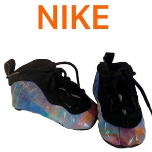 Nike Little Posite One XX Td Big Bang Sz 2 Team Orange